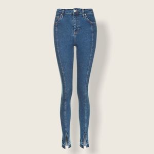 Topshop Jamie Jeans with split hem
